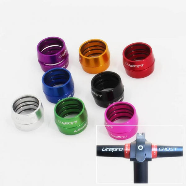 Litepro Handlebar Fixed Ring Lock Ring 25.4mm - GoodTime Cycle